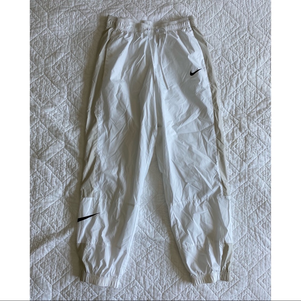 Woven Patchwork Joggers